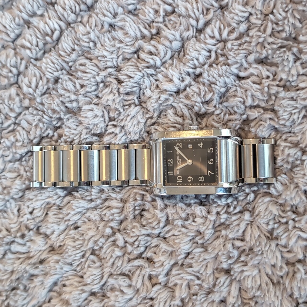 Baume & Mercier Hampton Ladies Watch | Swiss Quartz | Stainless Steel | EUC - Picture 4 of 12